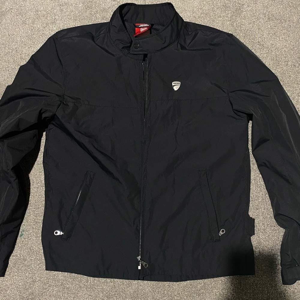 DUCATI Biker jacket with shoulder and elbow protection